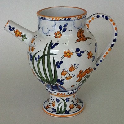 Ceramiche d-Arte di Albisola - Vaso da Farmacia. Maiolica